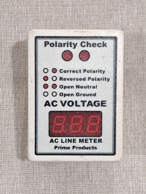 Prime Products 12-4058 AC Line Monitor Polarity Tester